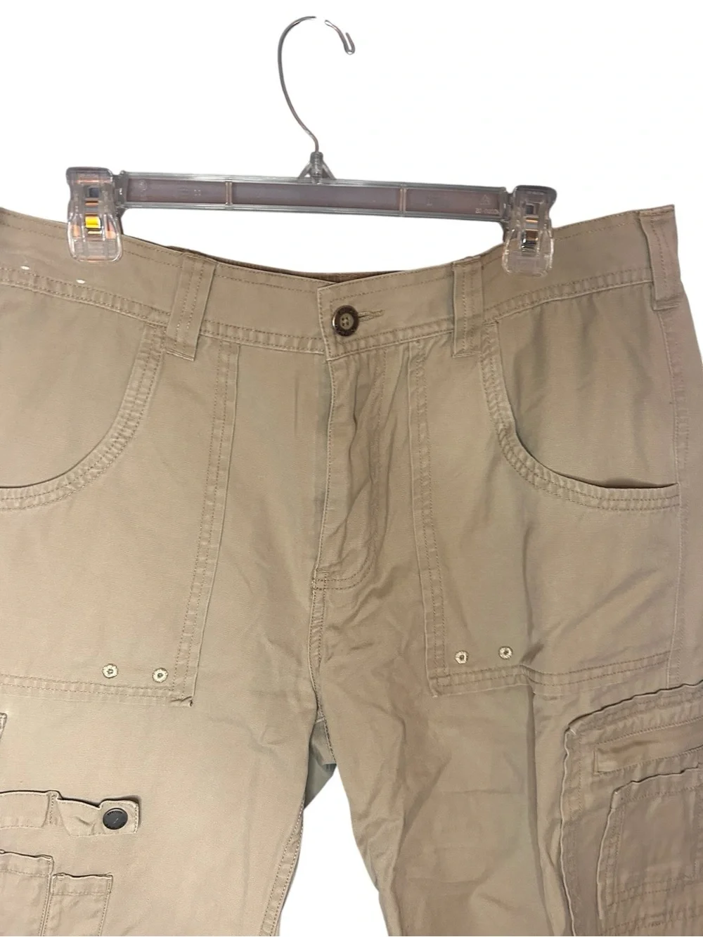 Sperry Top-Sider Khaki Cargo Shorts Men’s Size 32 Classic Outdoor Utility